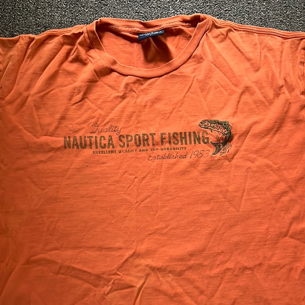 Vintage Nautica Fishing Shirt